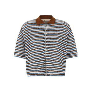 Marni Women's Striped Crochet Cardigan